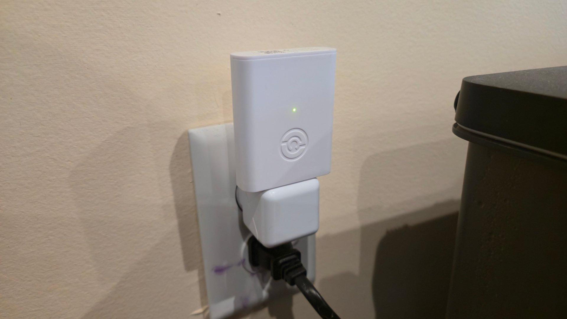 Lockly secure link plugged into a power outlet Lockly secure link plugged into a power outlet