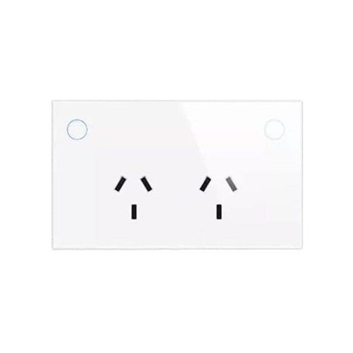 Matter over thread certified two gang wall power outlet ms0qp Matter over thread certified two gang wall power outlet ms0qp