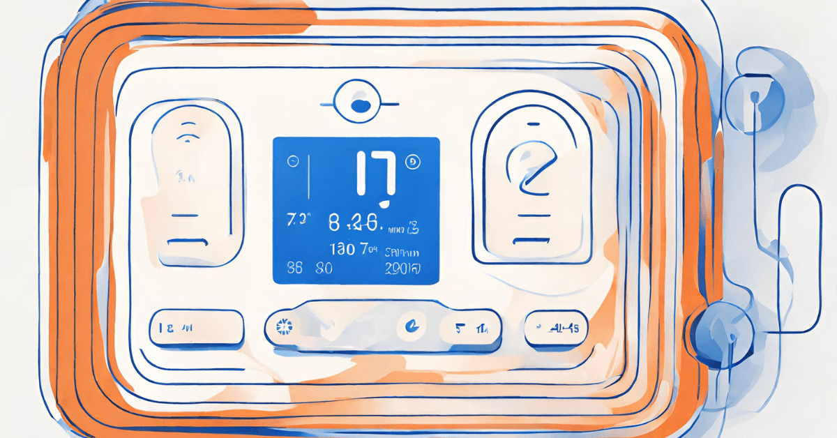 Matter smart home thermostat