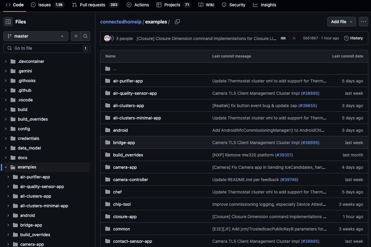 Project chip on github