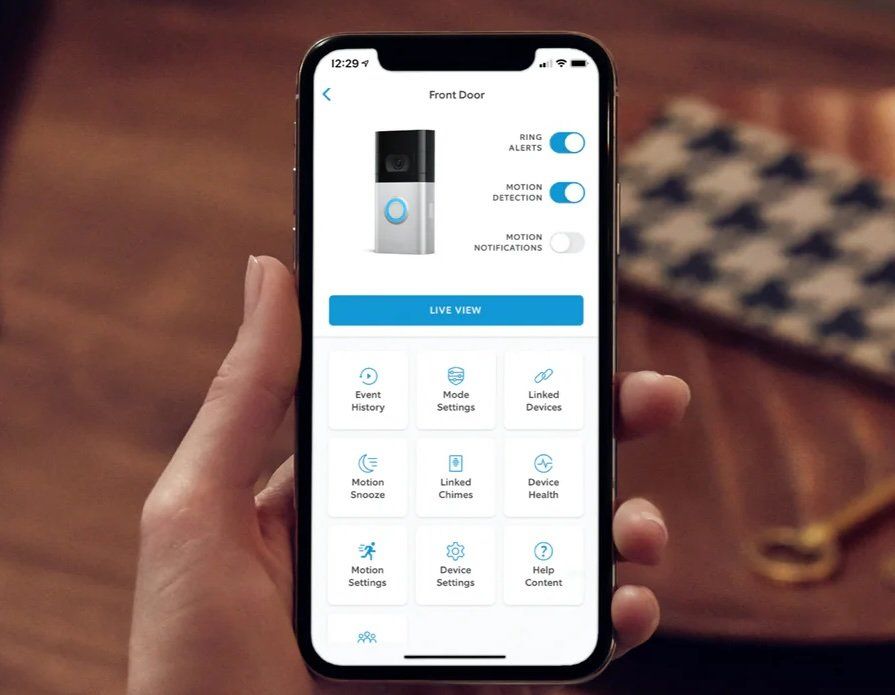 Ring doorbell app