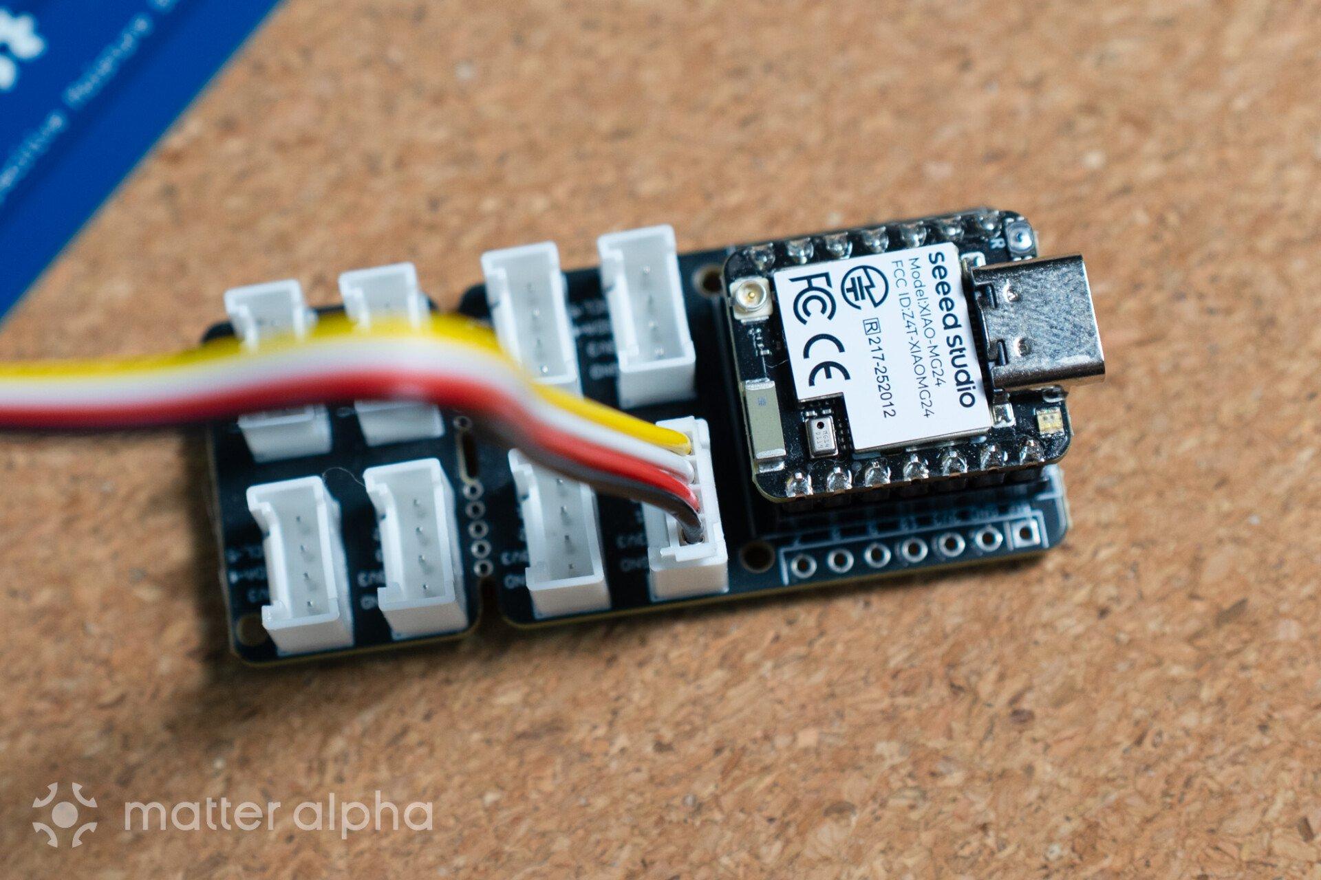 Seeed soil sensor mg24 4