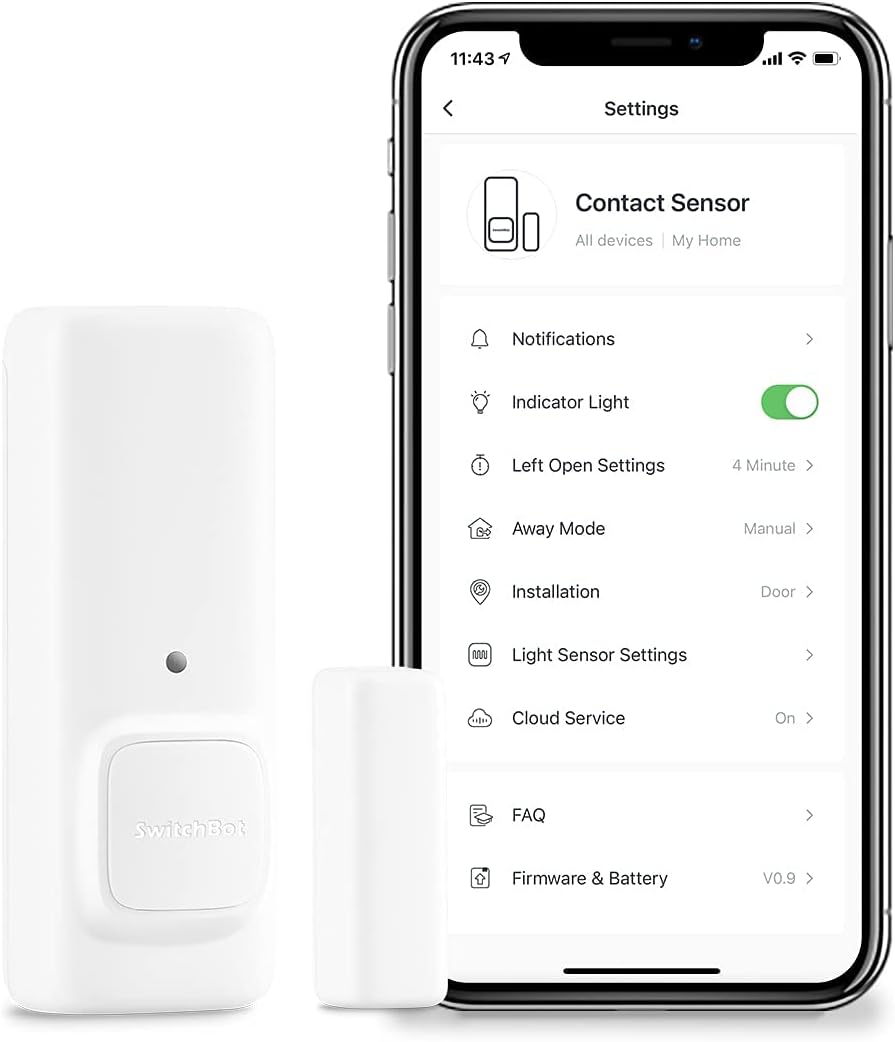 Switchbot contact sensor