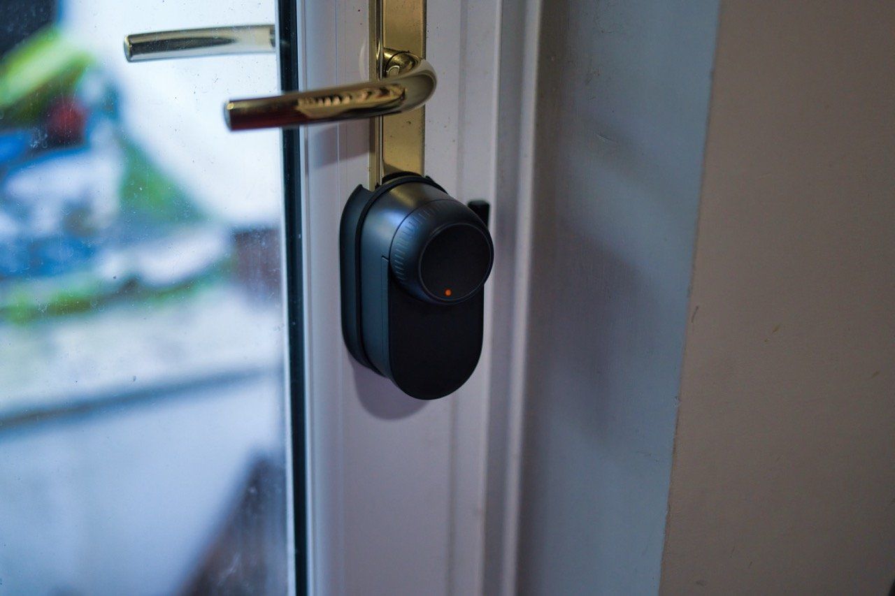 Switchbot lock ultra on door large