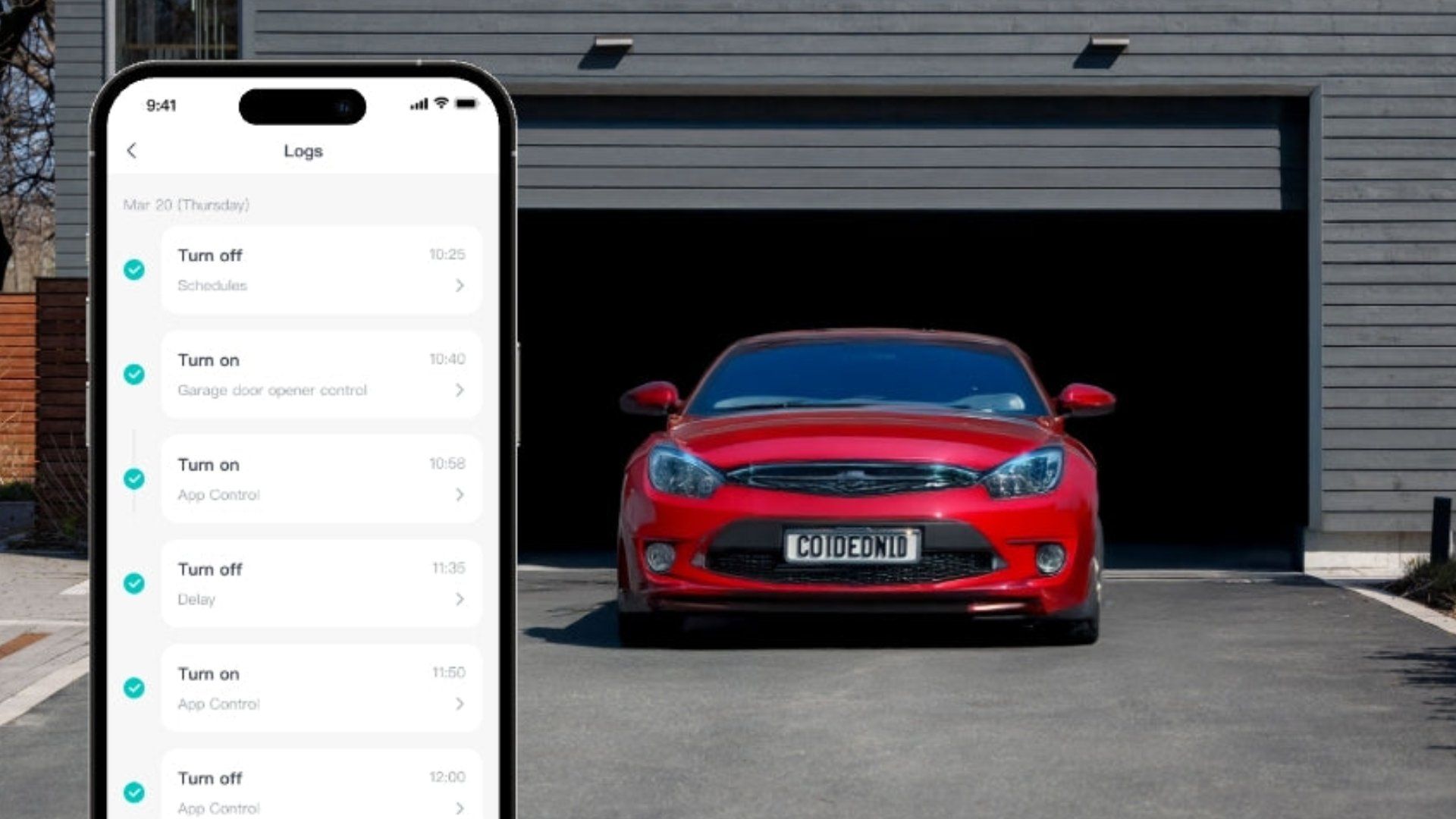 Switchbot matter garage door opener lifestyle 1