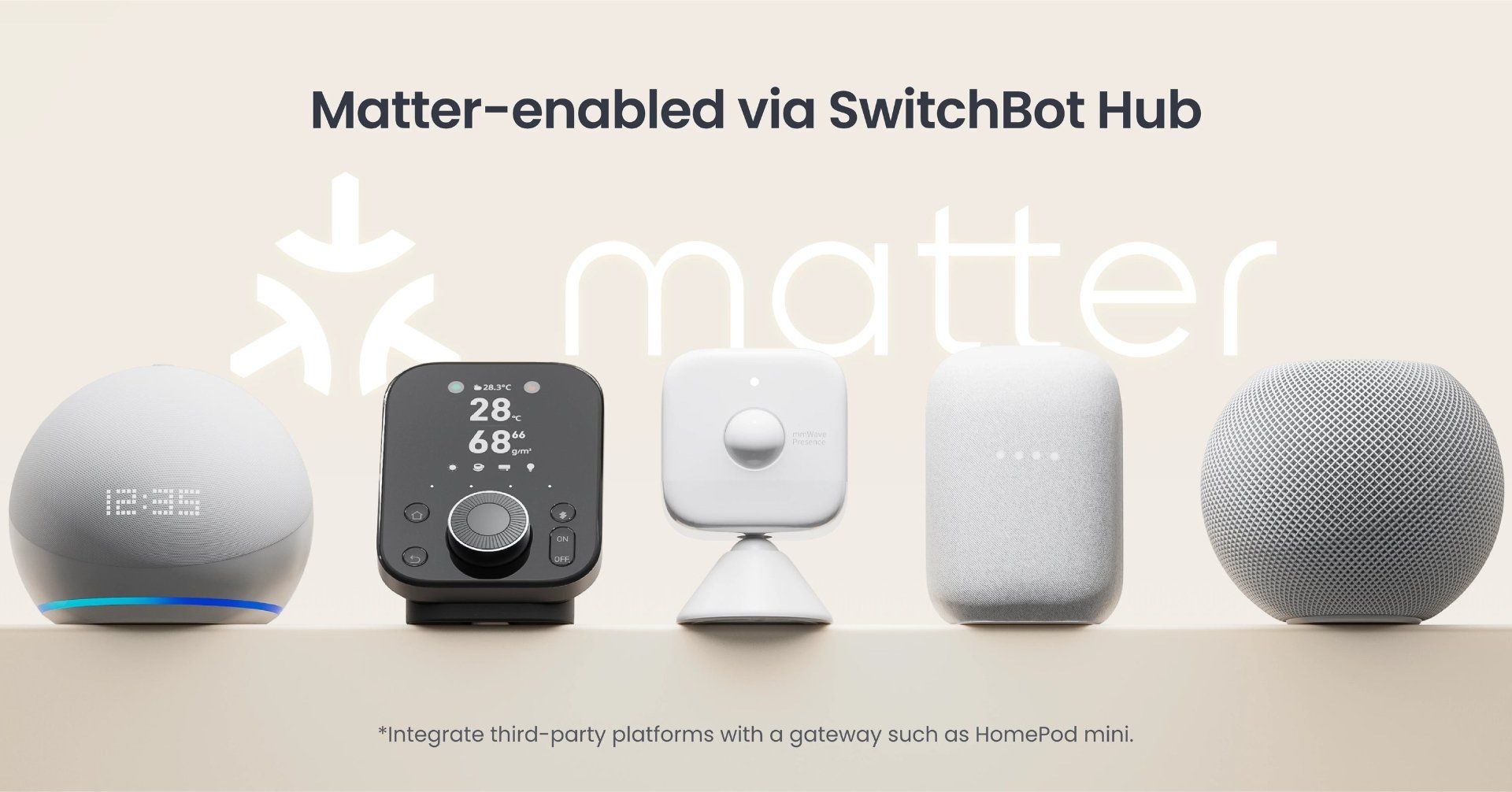 Switchbot presence sensor matter lifestyle