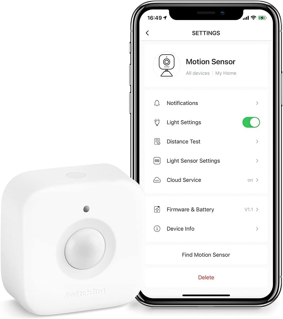 Switchbot smart motion sensor