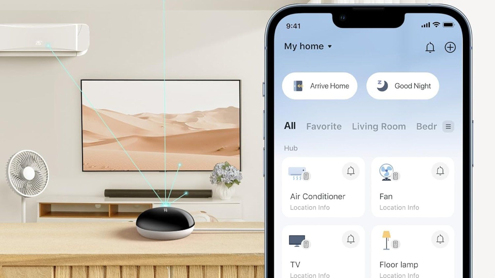 Tapo ir hub h110 lifestyle 1