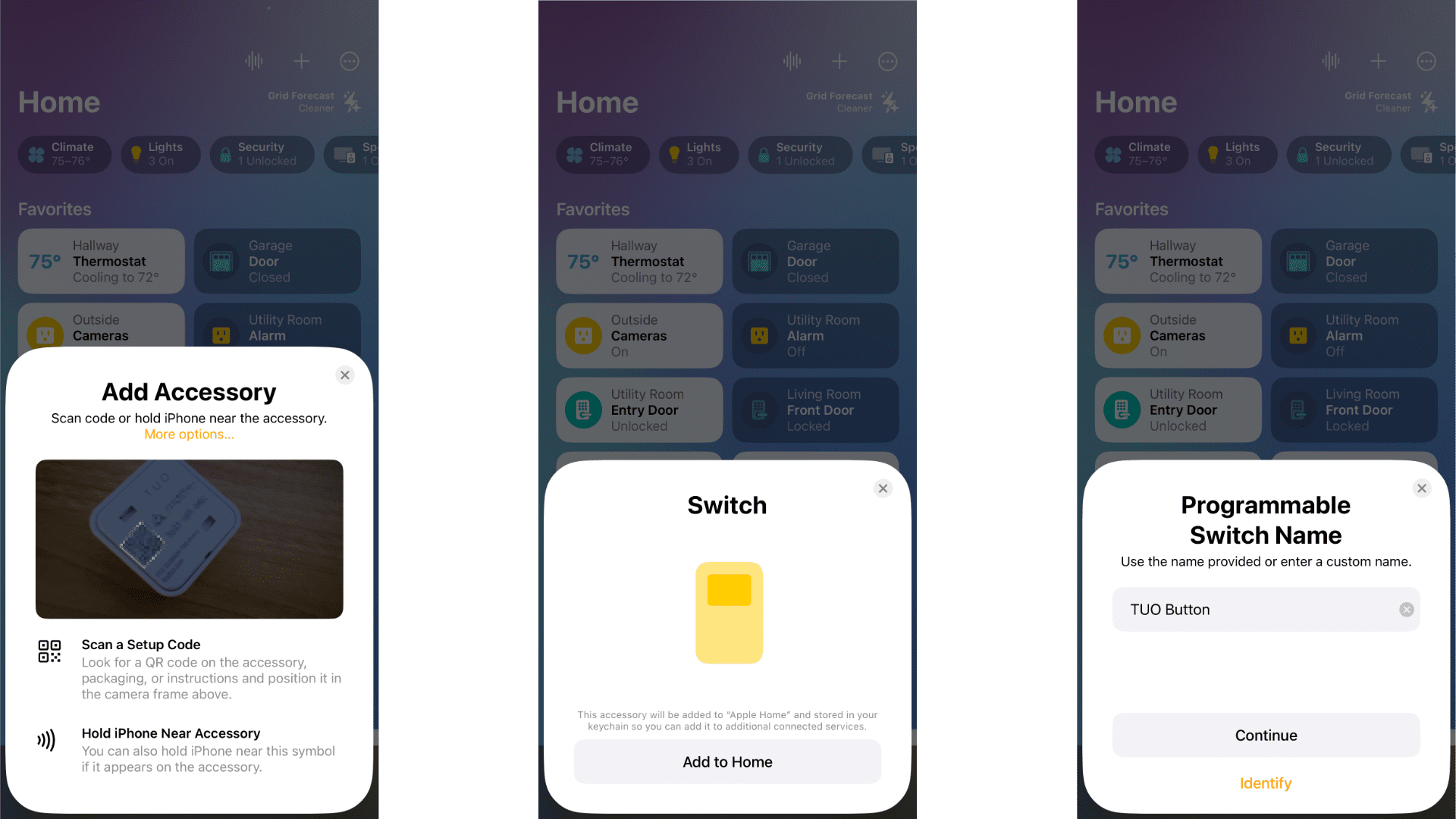 Tuo smart button review apple home pairing