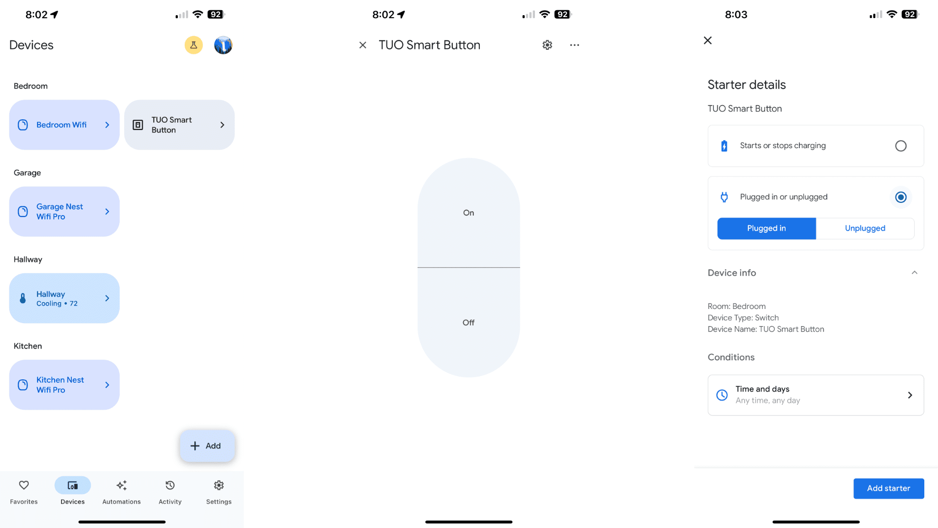 Tuo smart button review google home app