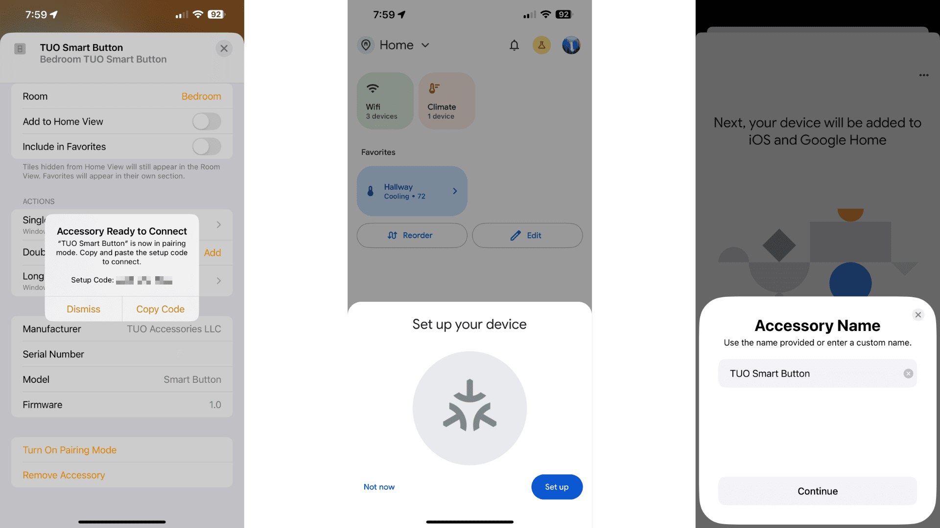 Tuo smart button review matter multi admin