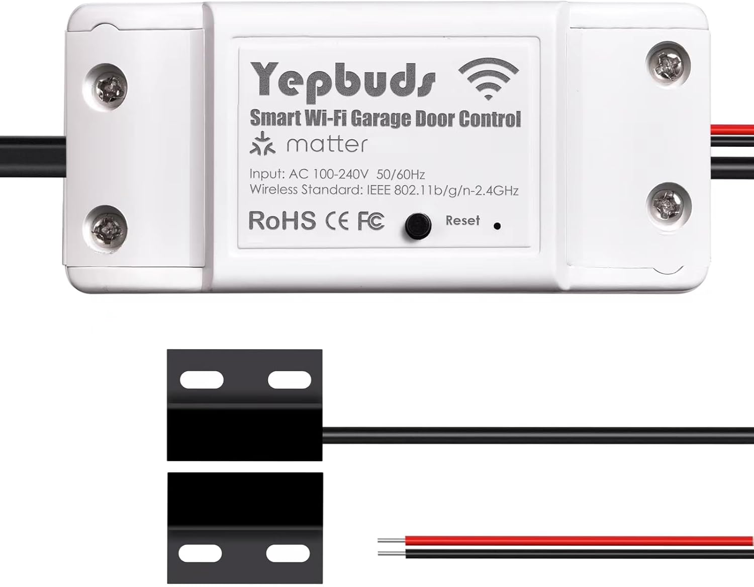 Yepbuds smart wifi garage door control product